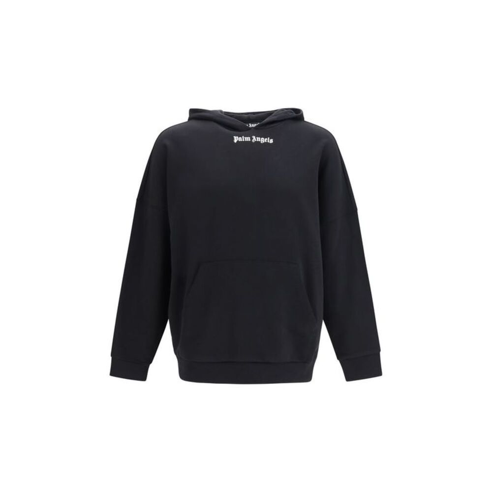 Palm Angels Black Cotton Men's Sweatshirt